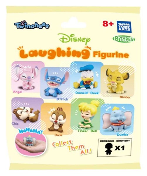 Blind bag Twinchees lachend figuurtje 5 cm - Disney
