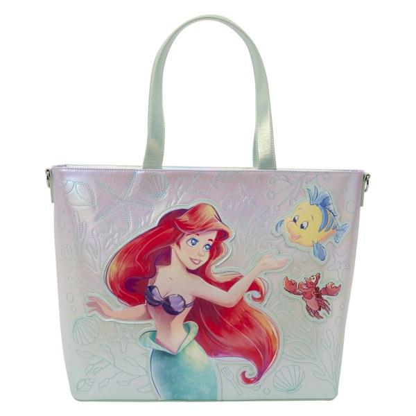 Ariel & Flounder Shopper met muntvakje - Disney Loungefly De Kleine Meermin