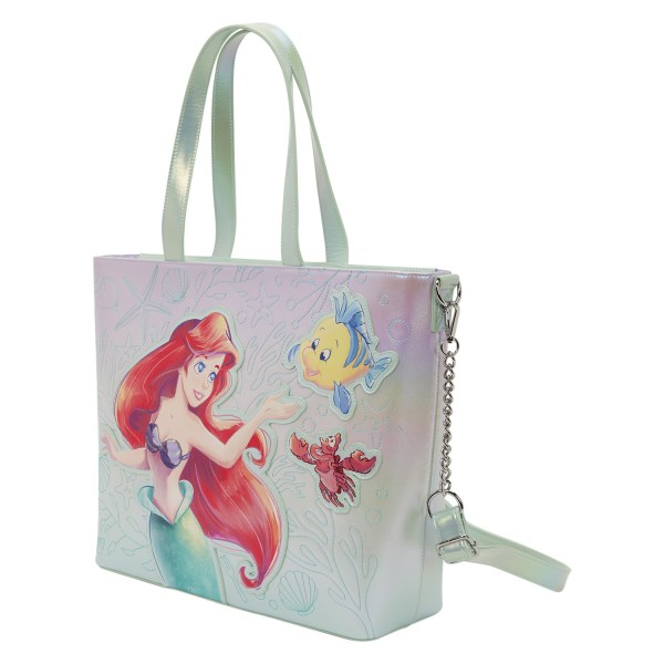 Ariel & Flounder Shopper met muntvakje - Disney Loungefly De Kleine Meermin