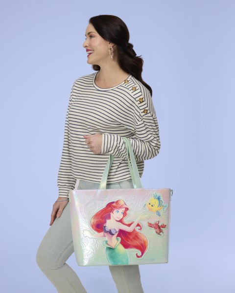 Ariel & Flounder Shopper met muntvakje - Disney Loungefly De Kleine Meermin