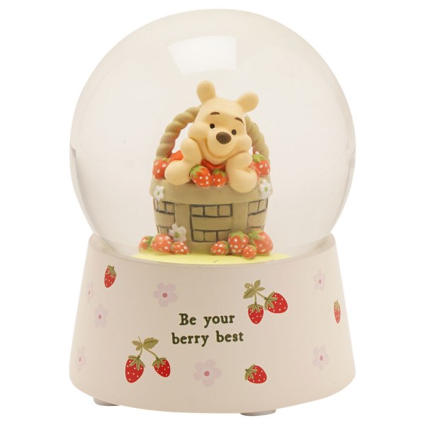 Winnie aardbeien sneeuwbol - Disney Winnie de Pooh