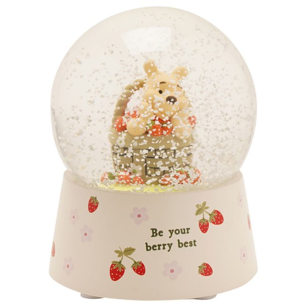 Winnie aardbeien sneeuwbol - Disney Winnie de Pooh