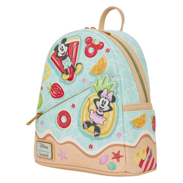 Mickey & Minnie Beach Fun Mini Rugzak - Disney Loungefly