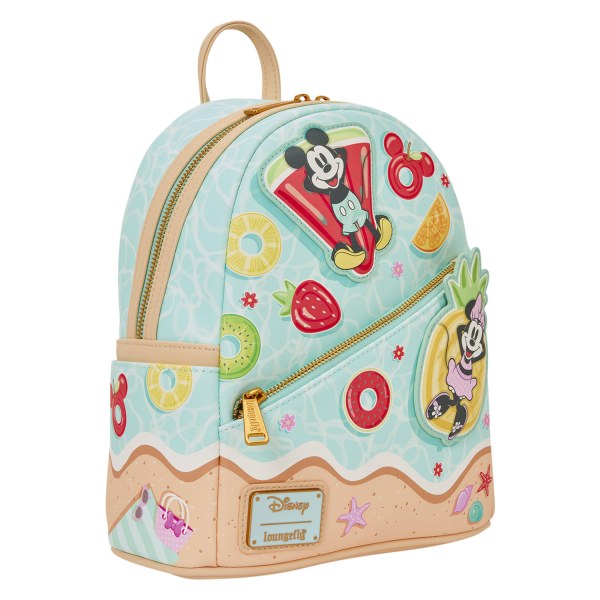Mickey & Minnie Beach Fun Mini Rugzak - Disney Loungefly