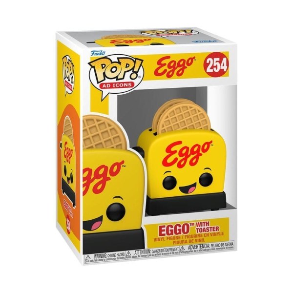 FUNKO POP! 254 Eggo met broodrooster - Kellogg
