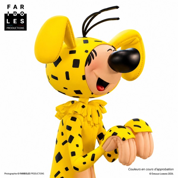 Gaston vermomd als Marsupilami - Fariboles - Beperkte oplage