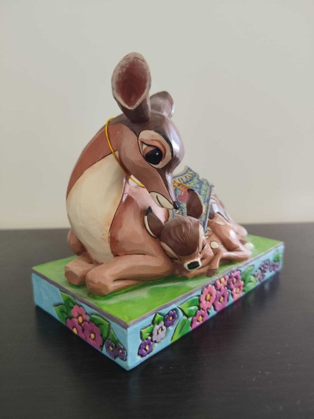 Bambi met moeder beeldje „Slaap lekker, kleine prins“ - Disney Traditions