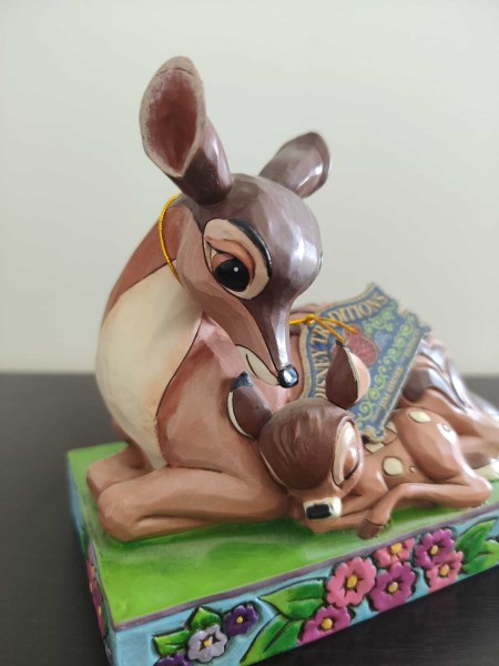 Bambi met moeder beeldje „Slaap lekker, kleine prins“ - Disney Traditions