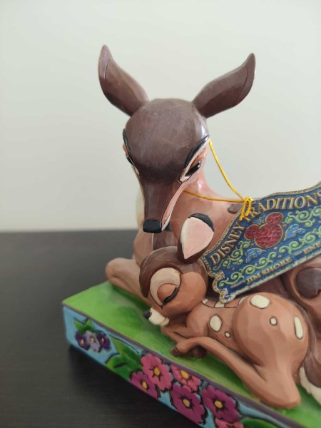 Bambi met moeder beeldje „Slaap lekker, kleine prins“ - Disney Traditions