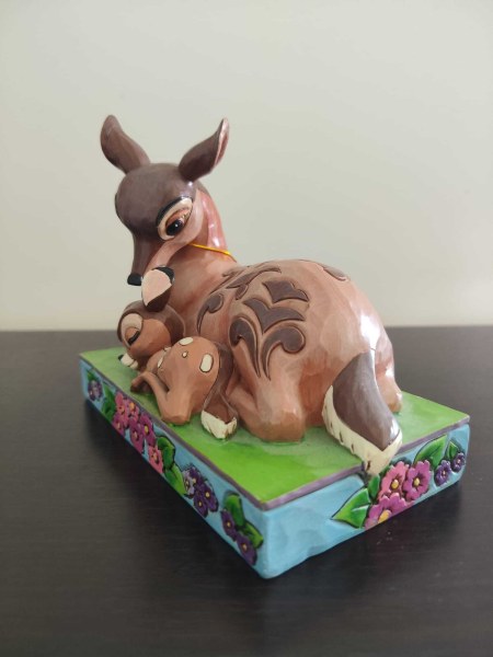 Bambi met moeder beeldje „Slaap lekker, kleine prins“ - Disney Traditions
