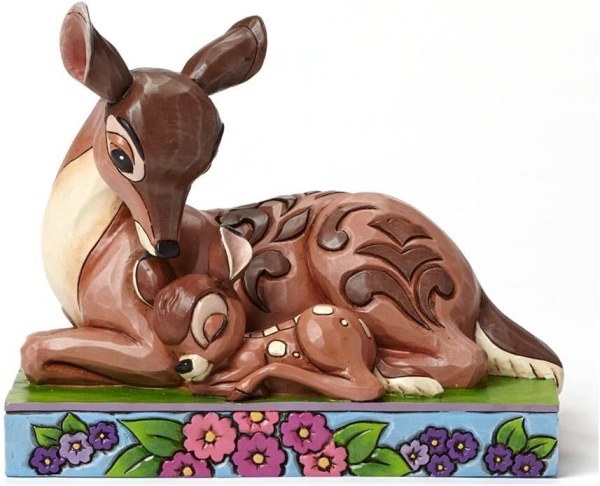 Bambi met moeder beeldje „Slaap lekker, kleine prins“ - Disney Traditions