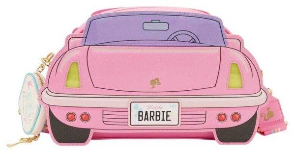 Barbie auto schoudertassen met verlichting - Loungefly Mattel