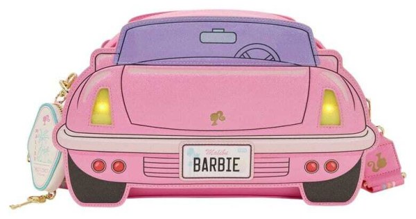 Barbie auto schoudertassen met verlichting - Loungefly Mattel