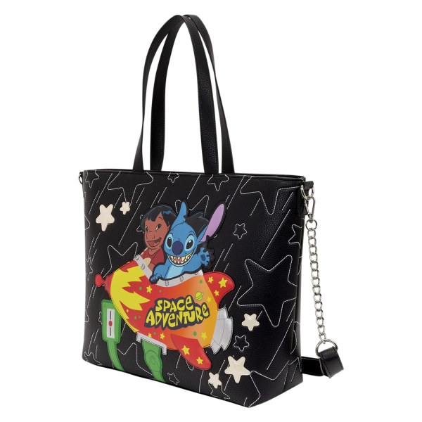 Space Adventure Tote Schoudedtas - Disney Loungefly Lilo & Stitch