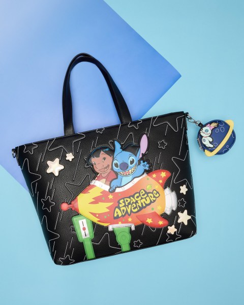 Space Adventure Tote Schoudedtas - Disney Loungefly Lilo & Stitch