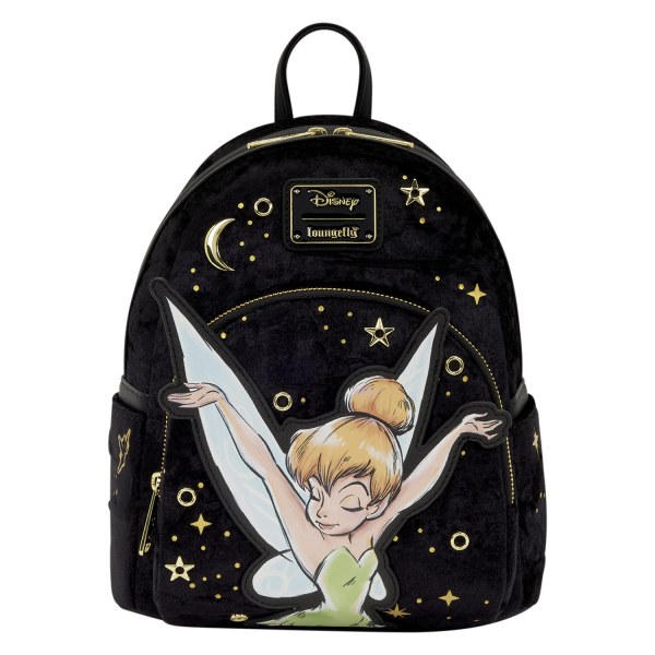 Tinker Bell Pixie Dust Velvet Mini Rugzak - Disney Loungefly Peter Pan