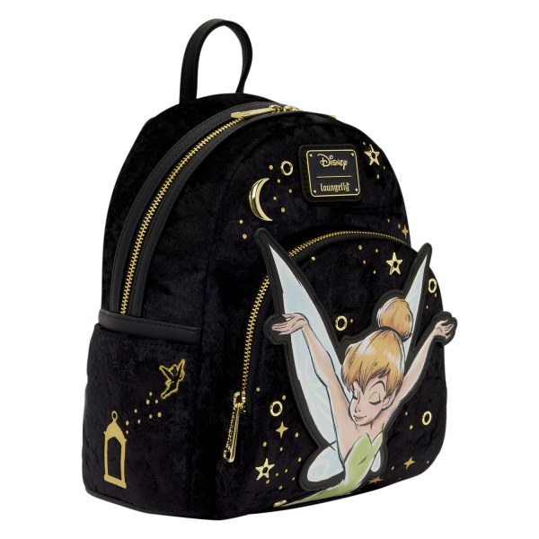 Tinker Bell Pixie Dust Velvet Mini Rugzak - Disney Loungefly Peter Pan
