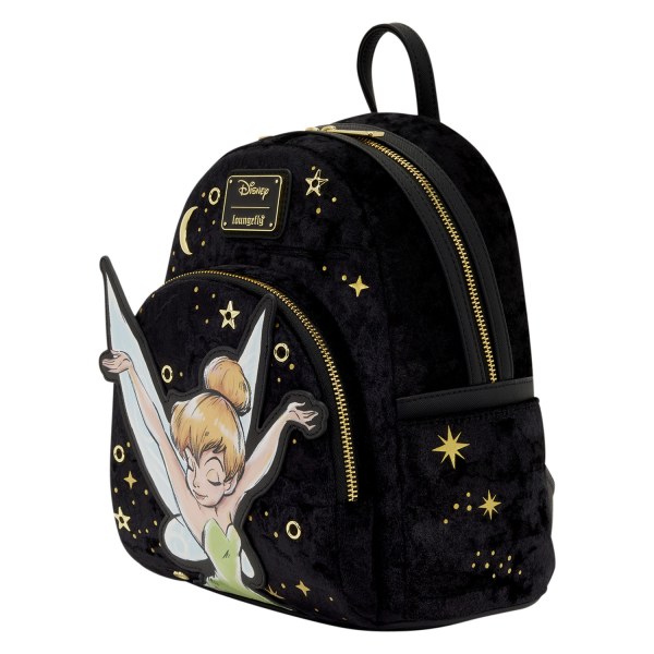 Tinker Bell Pixie Dust Velvet Mini Rugzak - Disney Loungefly Peter Pan