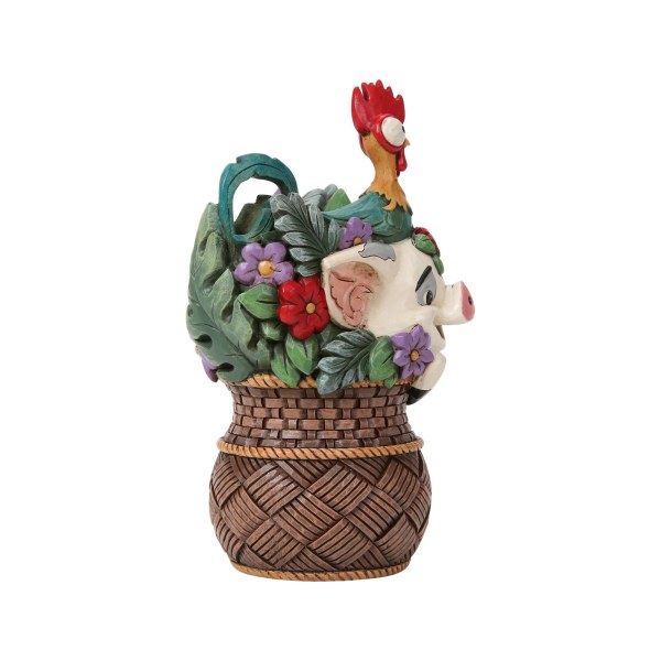 Pua & Hei Hei Vaiana Bloemenmand - Disney Traditions