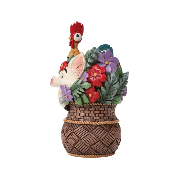 Pua & Hei Hei Vaiana Bloemenmand - Disney Traditions