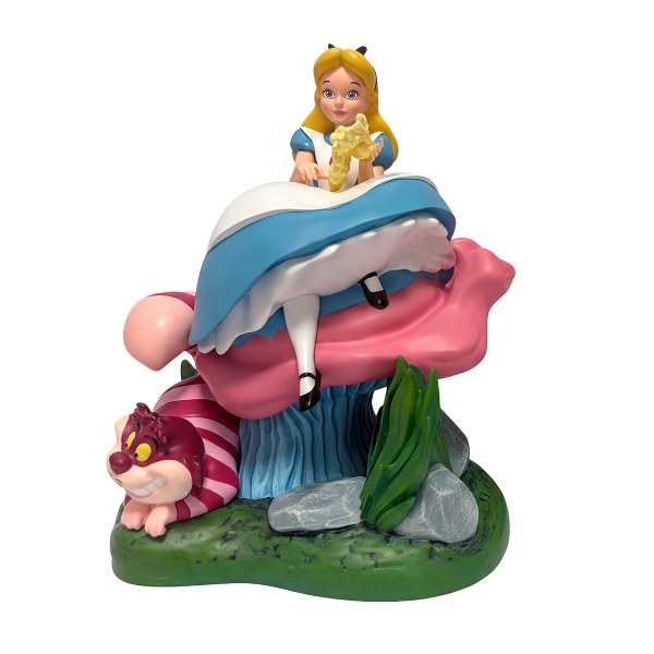 Alice in Wonderland 75e jubileumbeeldje - Disney Showcase