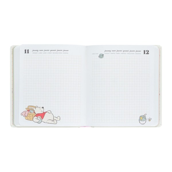 Winnie de Pooh Dagboek voor school 2026/2027 – Hardcover editie voor 11 maanden