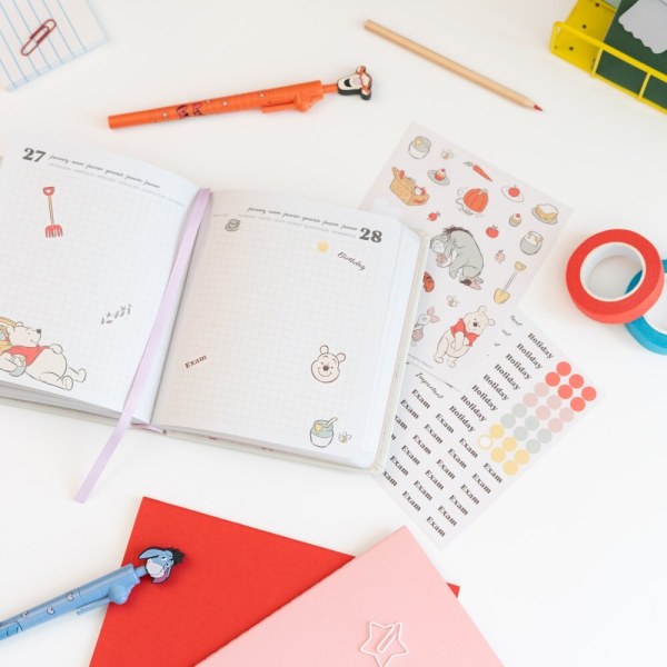 Winnie de Pooh Dagboek voor school 2026/2027 – Hardcover editie voor 11 maanden
