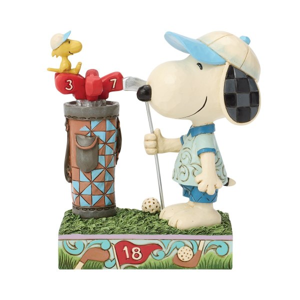 Snoopy en Woodstock golfen - Peanuts