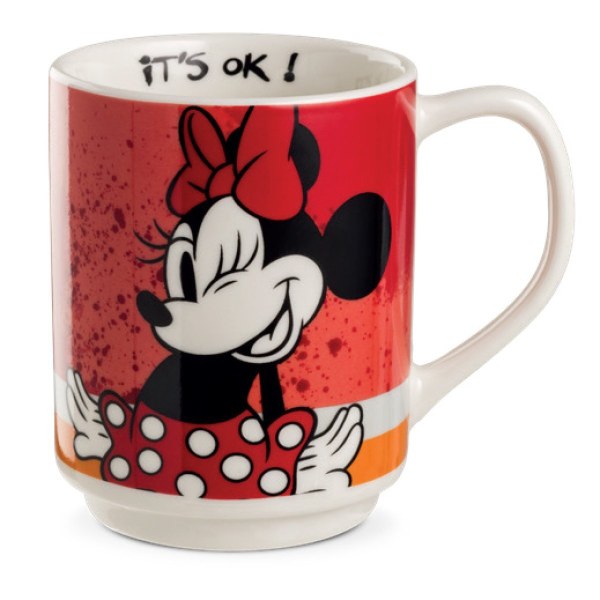 Beker Minnie I Am 350ml rood - Egan Disney Home