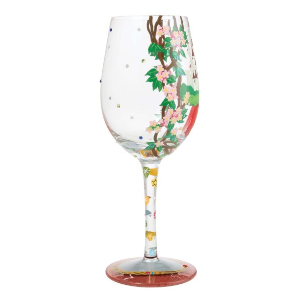 "Het leven is een sprookje" SNEEUWWITJE wijnglas - Disney Lolita