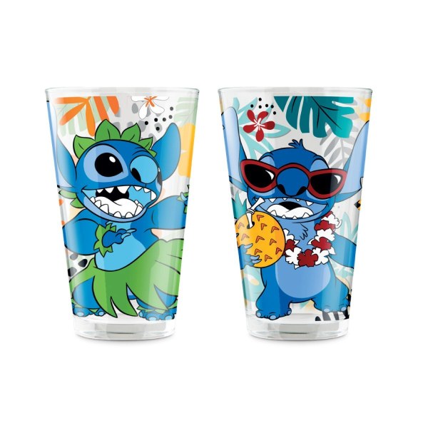Set van 2 glazen Stitch 310ml - Egan Disney Home