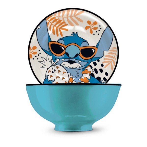 Kleine kom Stitch Blue 300 ml - Egan Disney Home