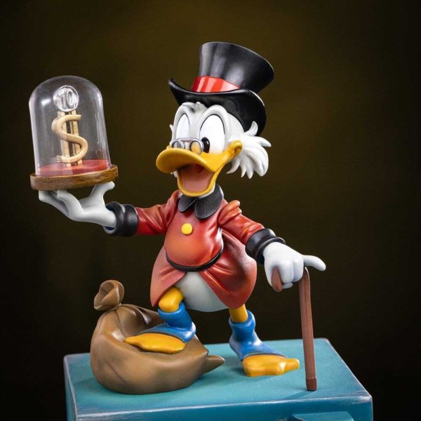 Iron Studios - Duck Tales beeldje 1/10 Art Scale - Oom Dagobert Duck en zijn neefjes