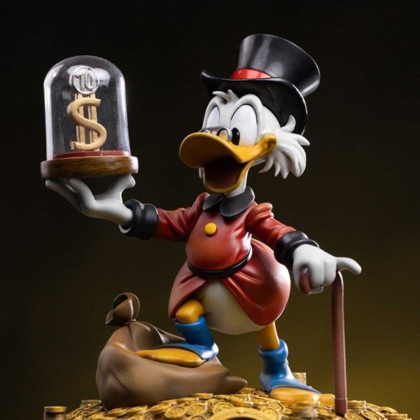 Iron Studios - Duck Tales beeldje 1/10 Art Scale - Oom Dagobert