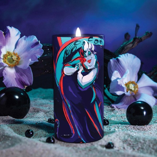 Ursula LED zwarte kaars - Disney Home Frangrance Collection