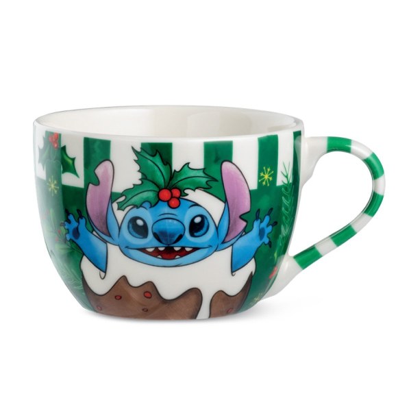 Ontbijtbeker Stitch Kerstmis 520 ml - Egan Disney Home