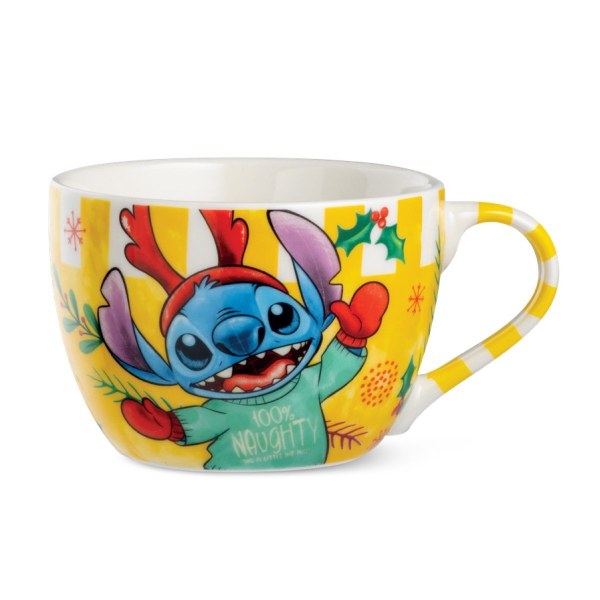 Ontbijtbeker Stitch Kerstmis 520 ml - Egan Disney Home