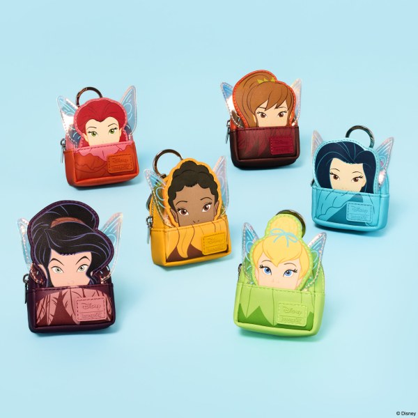 Feeën Mystery Mini Rugzak Sleutelhanger Charm - Disney Loungefly Tinkelbel