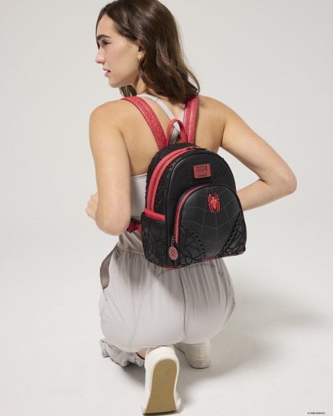 Spider Web Mini Rugzak - Marvel Loungefly Spider-Man