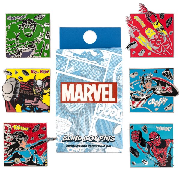 Avengers Mystery Box Pin – Marvel Loungefly