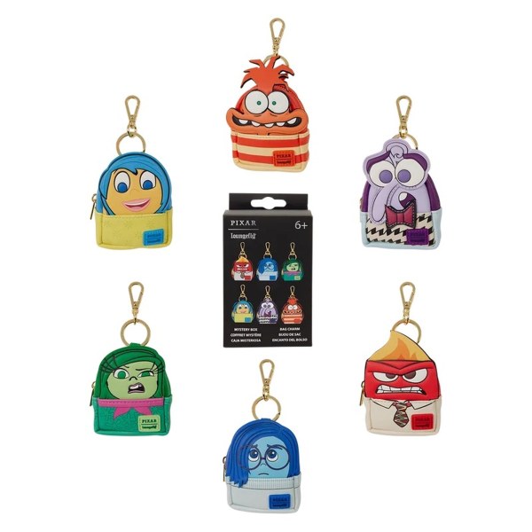 Binnenstebuiten 2 Mystery mini-rugzak sleutelhanger - Disney Pixar Loungefly