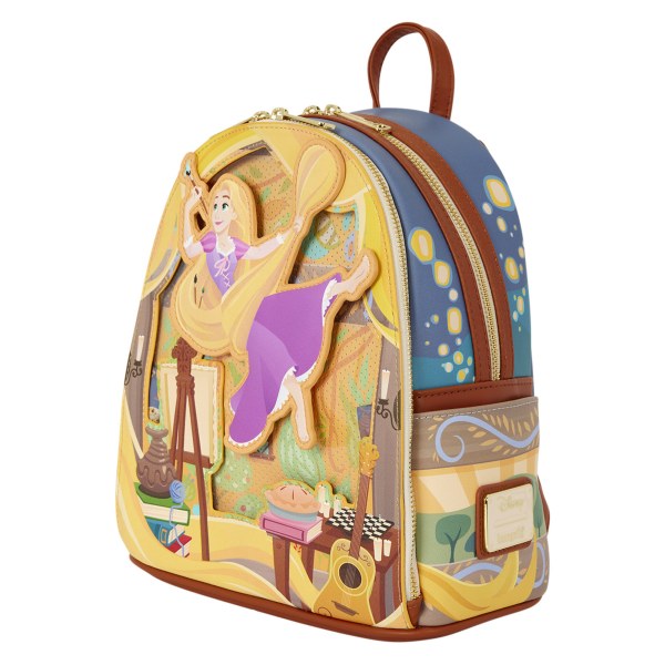 Rapunzel Schilderij Mini Rugzak - Disney Loungefly Tangled