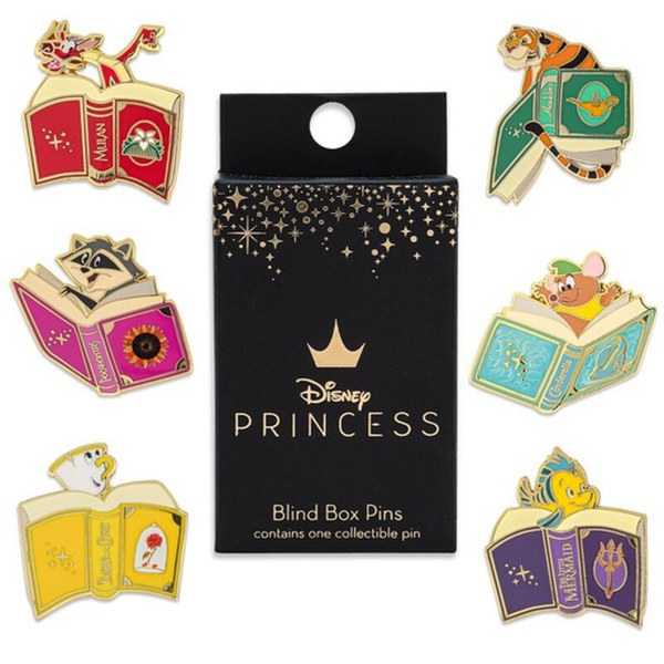 Disney Princess – Boeken van de Disney Prinsessen – Mystery Box Emaille Pin