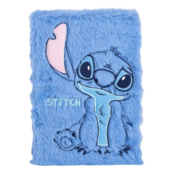 Premium A5 Gestikt Notitieboek - Lilo & Stitch