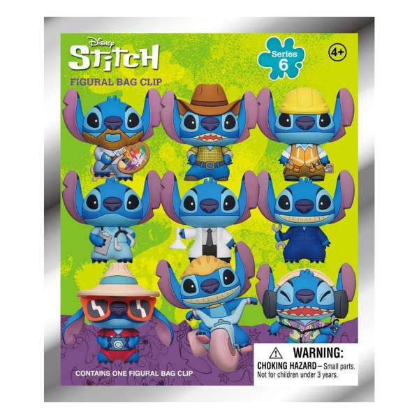 Stitch Serie 6 3D Rugzak Sleutelhanger mysterybox - Lilo & Stitch