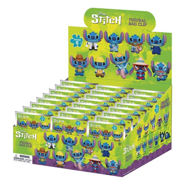 Stitch Serie 6 3D Rugzak Sleutelhanger mysterybox - Lilo & Stitch