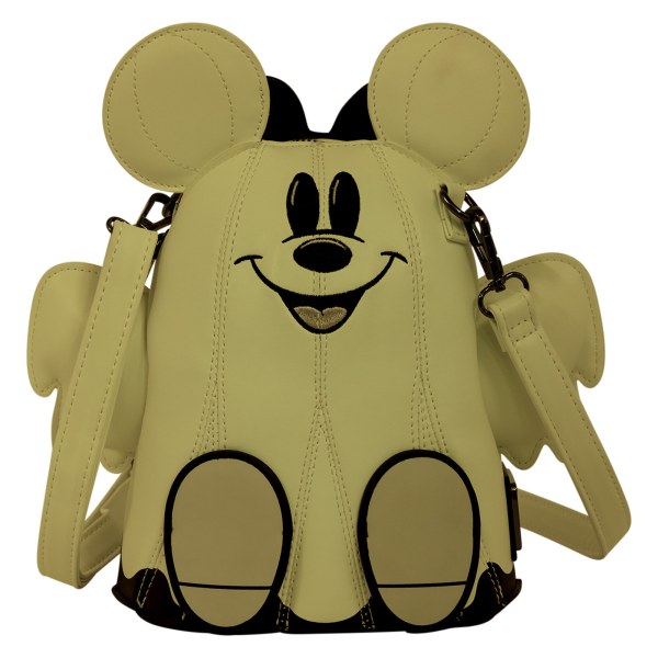 Mickey & Minnie Ghost Glow Figural Crossbody Tas - Disney Loungefly