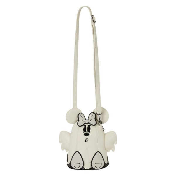 Mickey & Minnie Ghost Glow Figural Crossbody Tas - Disney Loungefly