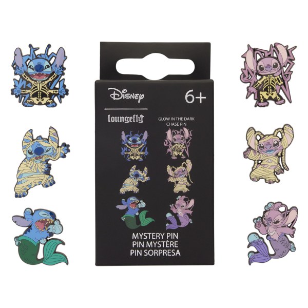 Stitch & Angel Halloween Kostuum Mystery Box Pin - Disney Loungefly