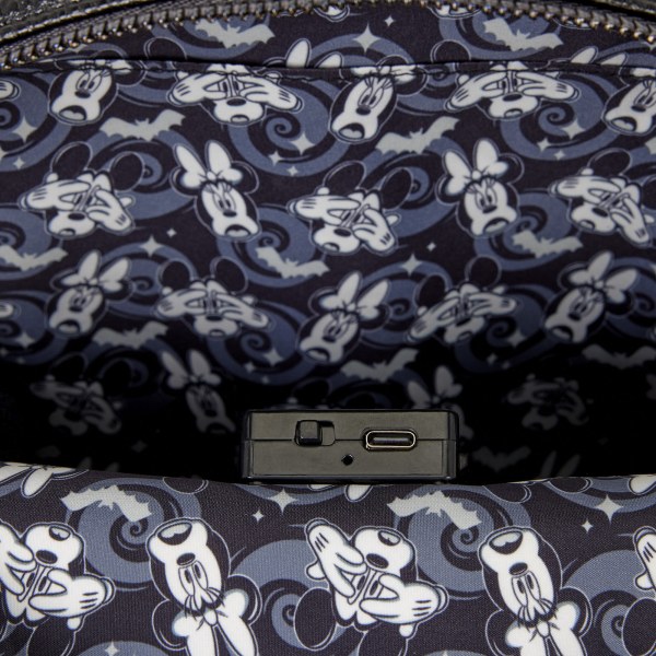 Mickey & Minnie Spook Verlichte Mini-rugzak – Disney Loungefly
